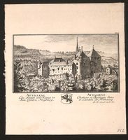Attalens Kupferstich  von Herrliberger 1757