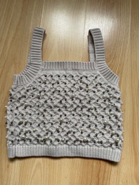 Zara Tops: Zara mit Perlen besetztes Oberteil Gr M neu – Neu (gemäss Beschreibung) aus Zürich von Pony74 2