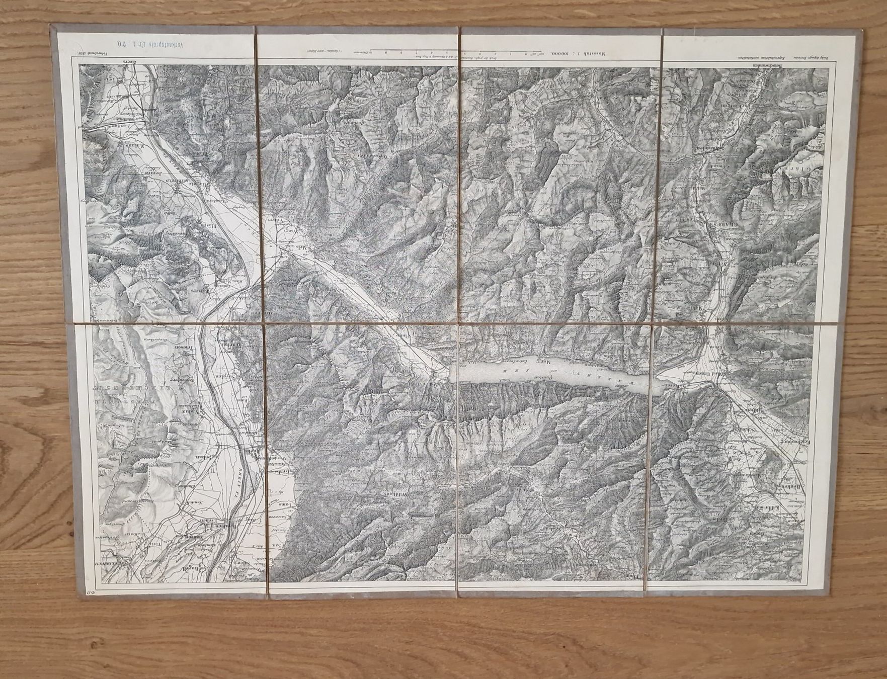 Landkarten & Atlanten: Antike Karte Wallenstadt 1898 – Gebraucht aus Winterthur von Mmondeo 1