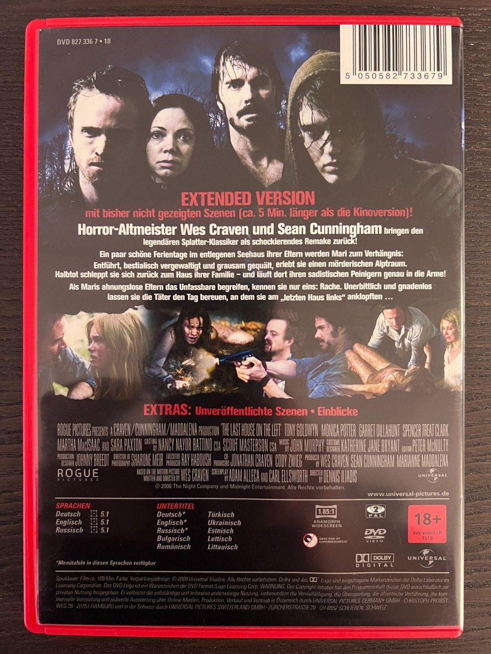 Tutti i DVDs: The Last House on the Left – Usato da Zürich venduto da FilmFreunde 1