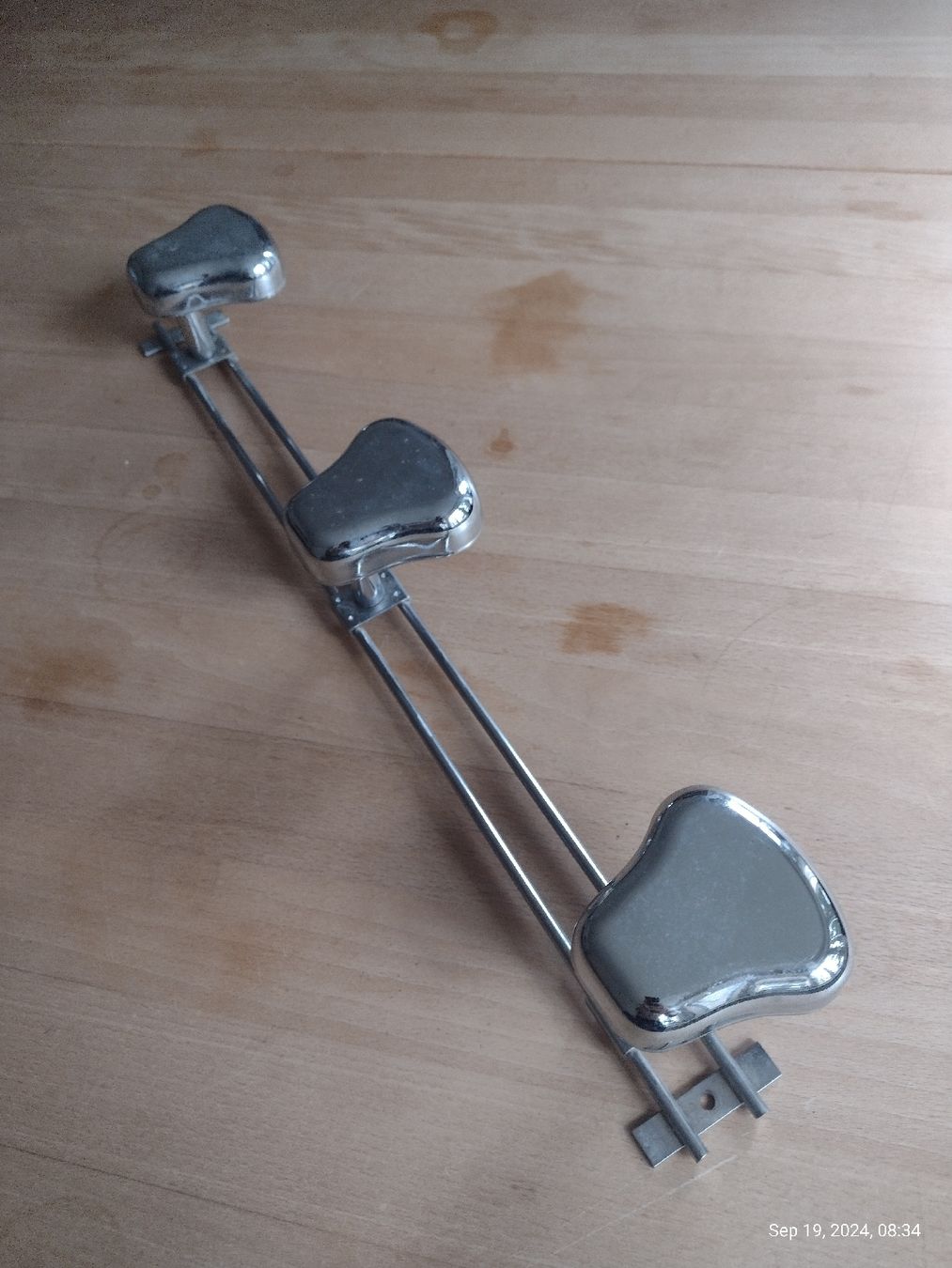 Garderobe: Chrome coat rack, wall mounted, vintage design - Super Retro – Gebraucht aus Zürich von TrainLine 1