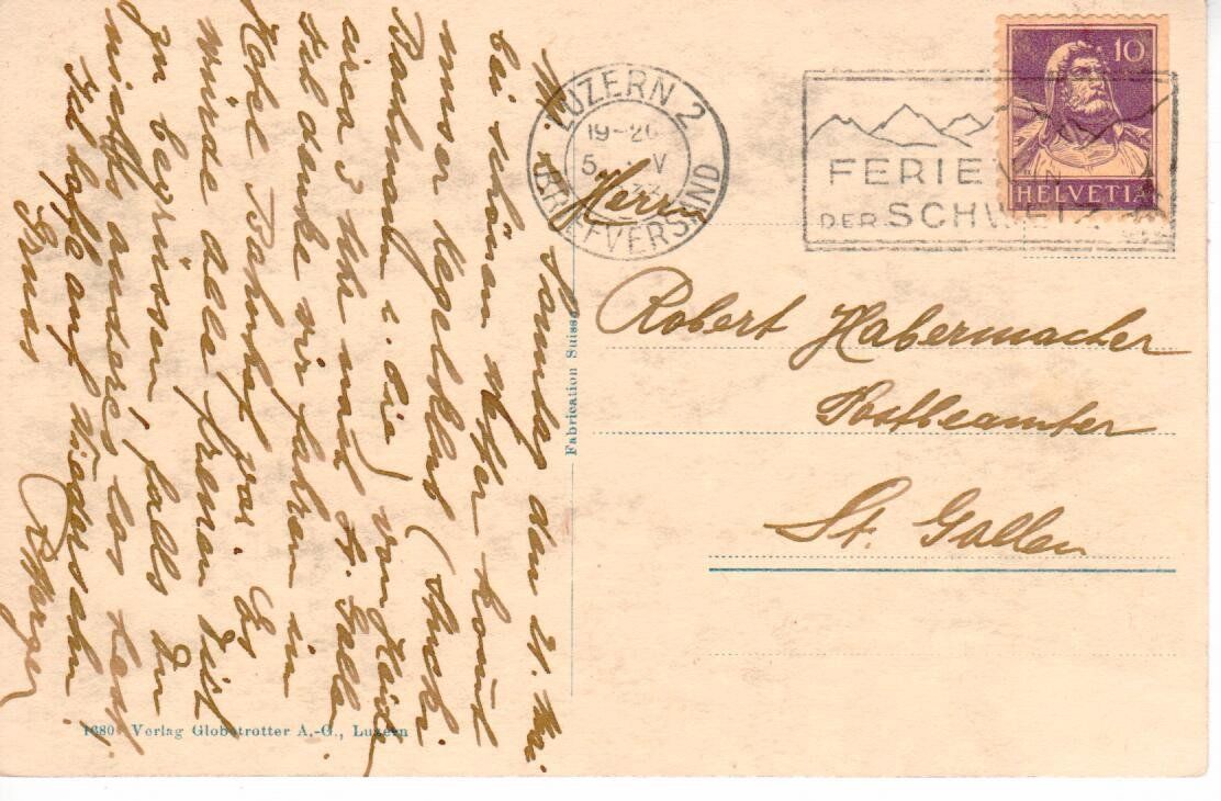 Cartes postales: Luzern – D'occasion à Wolhusen par Curver9 1