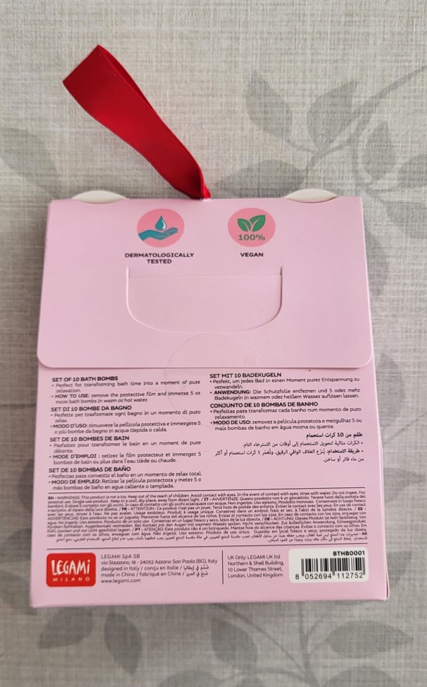 Sonstige Körperpflege: NEW LEGAMI - Set de 10 Bombes de Bain – Neu und originalverpackt aus Châtelaine von BONNE_AFFAIRE 1