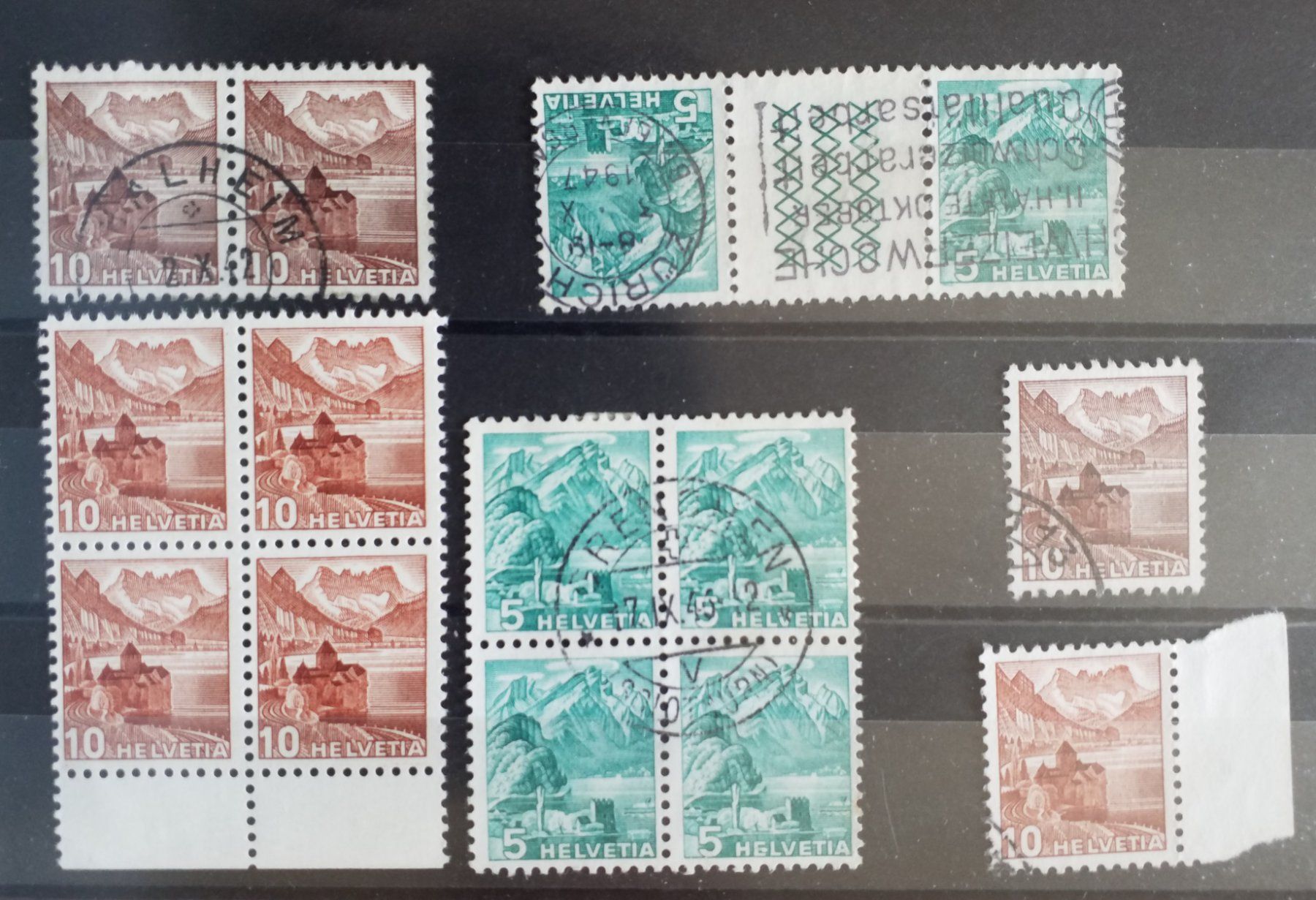 Tutti i francobolli: 2170) Lot Landschaftsbilder – Usato da Baden venduto da Eggi