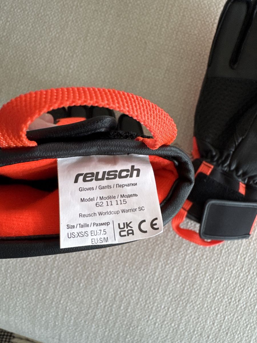 Guanti & manicotti: Reusch Worldcup Warrior SC Ski Handschuhe Grösse S/7.5 – Usato da St. Gallen venduto da psc_rd7w 2