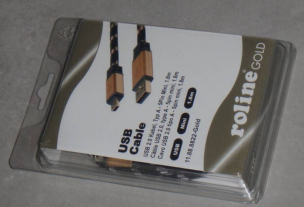 Cavi: USB zu USB mini Kabel – Nuovo e nell'imballaggio originale da Udligenswil venduto da Thisu77