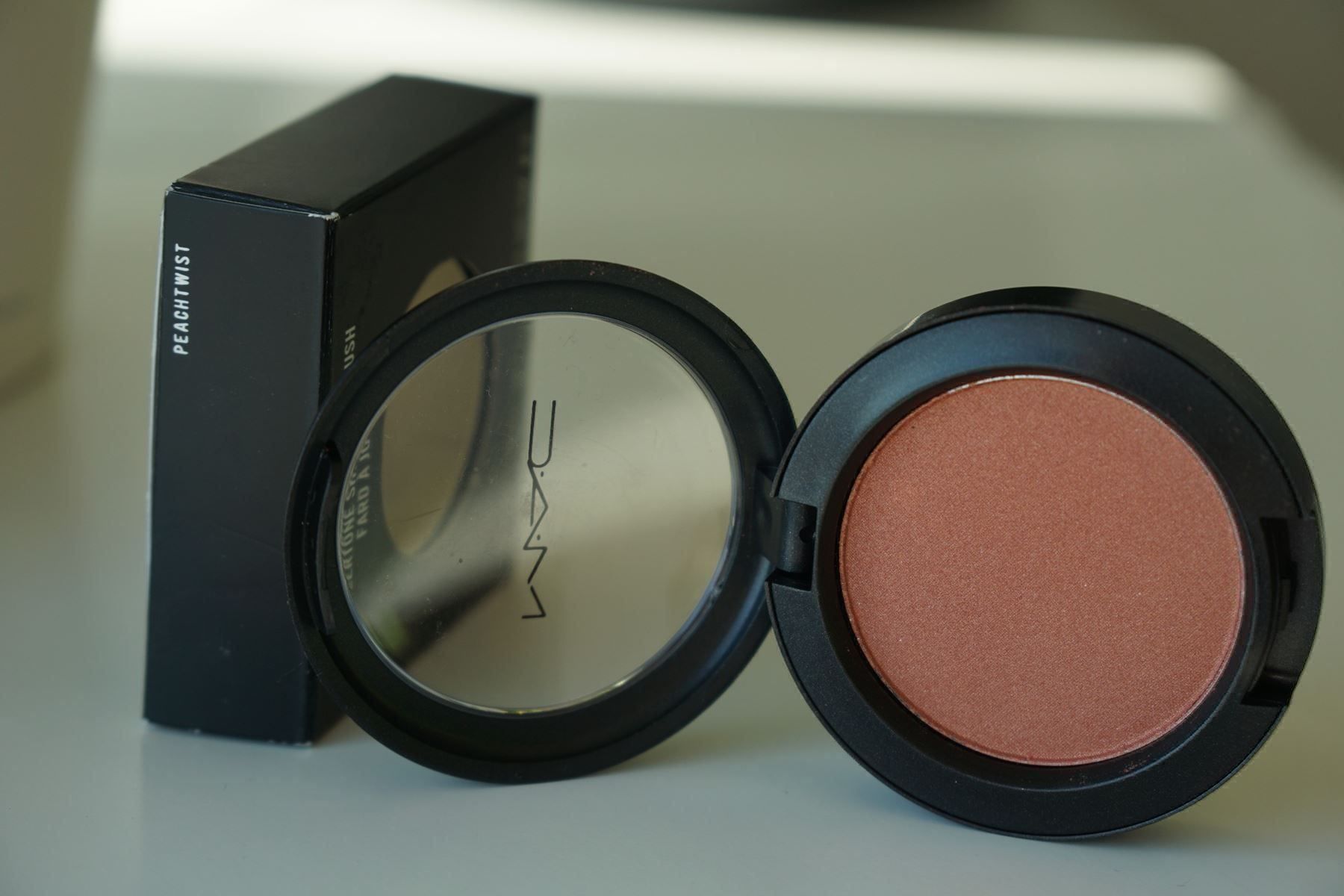 Make-up: MAC Peachtwist Powder Blush NEU – Nuovo e nell'imballaggio originale da Zürich venduto da sambaum 1