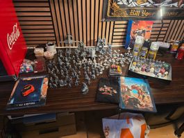 Warhammer Tau Infanterie und Fahrzeuge unbemalt guter Zustan