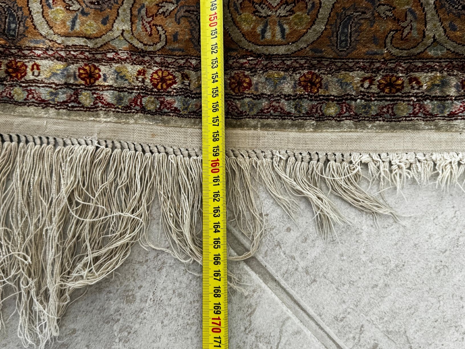 Tappeti: Echter Seidenteppich, Vintage, Grösse 170 x 94cm. – Usato da Schlieren venduto da Eldi84 4