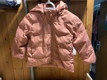 Kinder Steppjacke H&M Rosa Grösse 98 guter Zustand