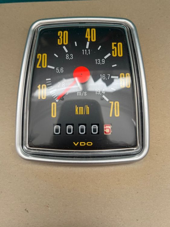 VDO Trio 70 Velo, Fahrrad Tacho, Kilometerzähler 28 Zoll (Neu (gemäss ...
