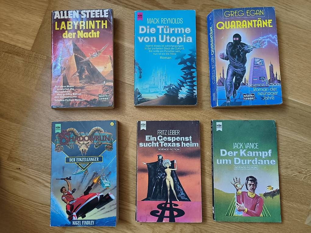 Libri: Verschiedene Si-Fi Romane – Usato da Rikon im Tösstal venduto da johnny_00