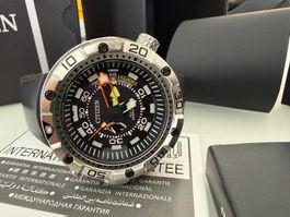 Citizen Eco-Drive Aqualand Depth Meter 200m Taucheruhr – Ful