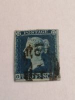 Two Pence Blue 1841, Platte 3 