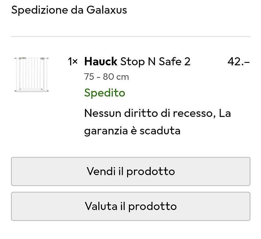Lauf- & Sicherungsgitter: Cancelletti hauck – Gebraucht aus Ligornetto von jex_j5rr 4