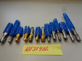 Posten HSS Fräser Schaft-Ø10mm, frisch geschliffen