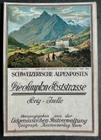 Schweizerische Alpenposten: Die Simplon Poststrasse