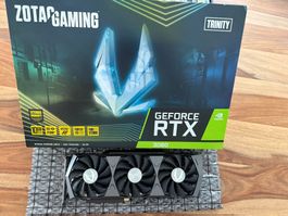 ZOTAC GeForce RTX 3080 Trinity LHR 10GB - neuwertig, OVP