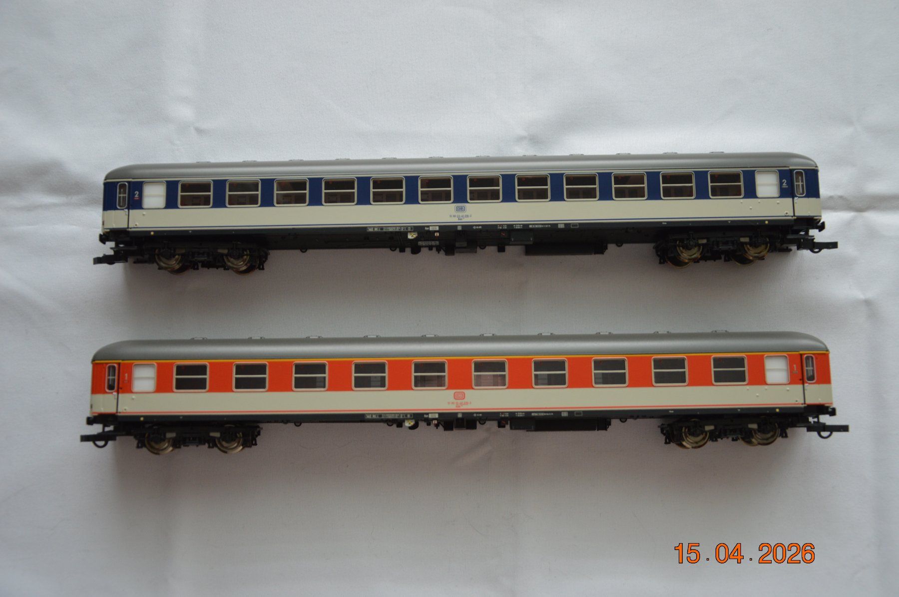 Roco Trains électriques: Roco 2 DB Popwagen, – Neuf avec emballage d'origine à Zürich par flogax193 1