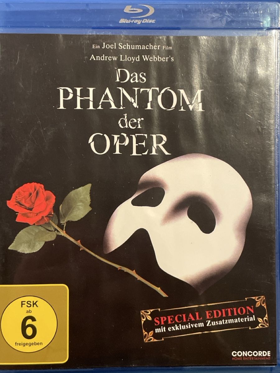 Tutti i DVDs: Das Phantom der Oper (2004)  selten – Usato da Waldenburg venduto da Gonzo8