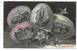 Zürich - Stadt - Fröhliche Ostern - Oster-Eier - 1907