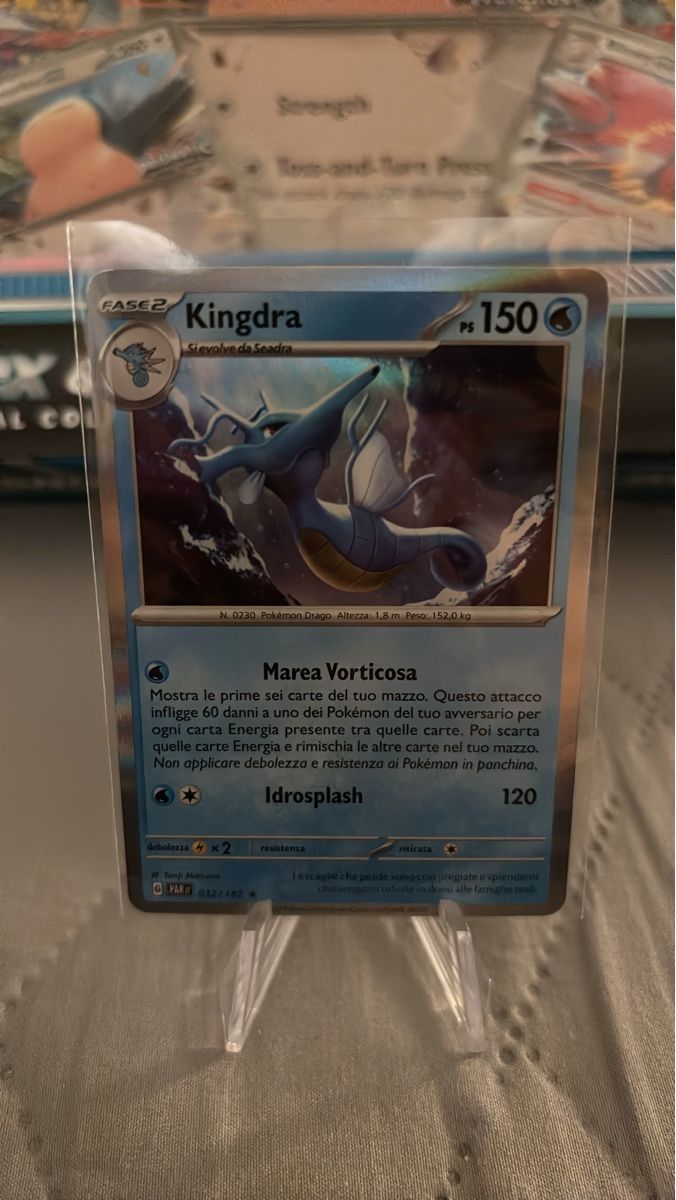 Pokémon Carte collezionabili: Pokemon Karte Kingdra – Usato da Rickenbach b. Wil venduto da PokemonSwissSpotify