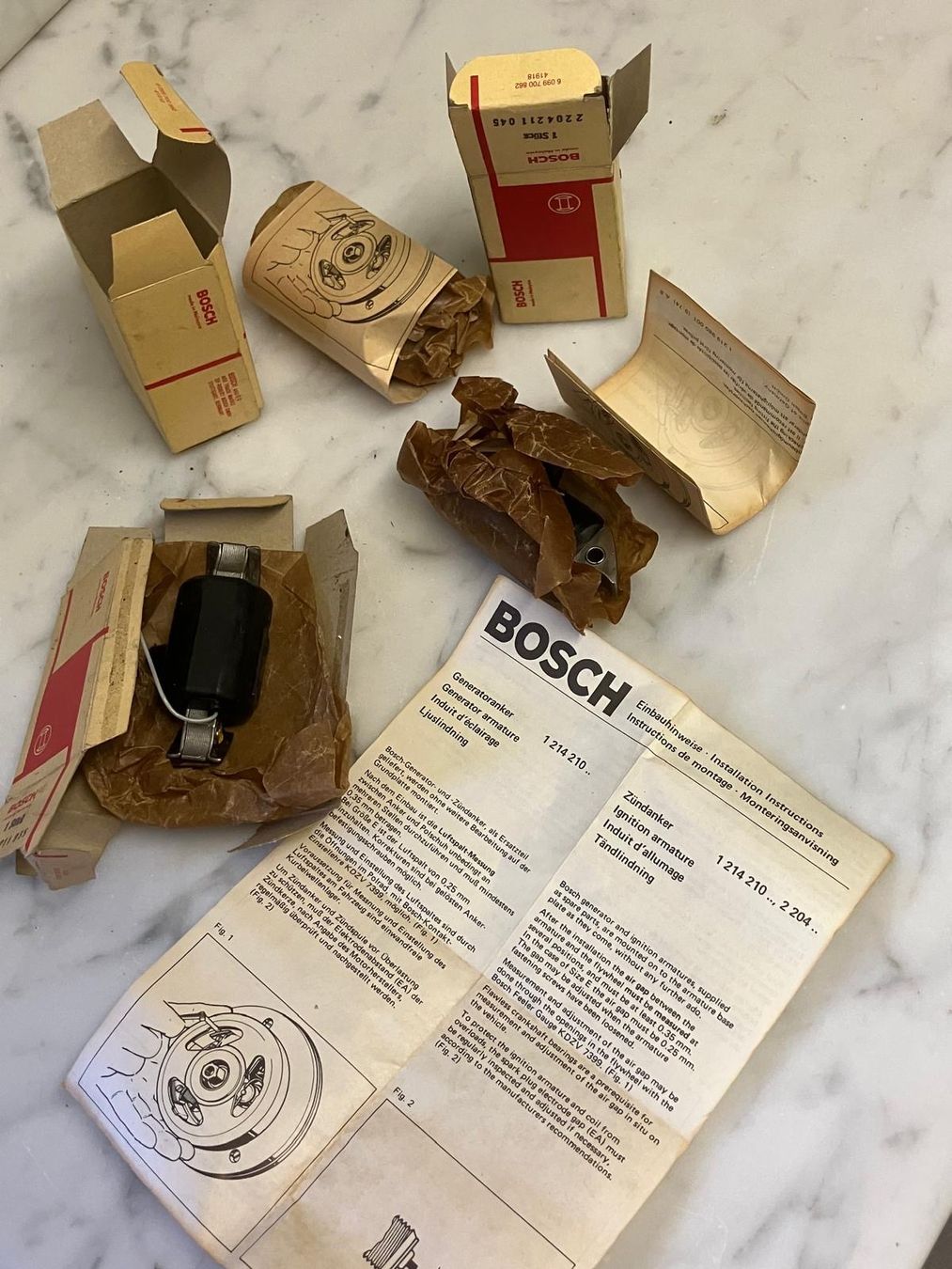 Mofa-Ersatzteile: Bosch Zündanker, originalverpackt, Mofa-Töffli – Gebraucht aus Regensdorf von 7ws8 2