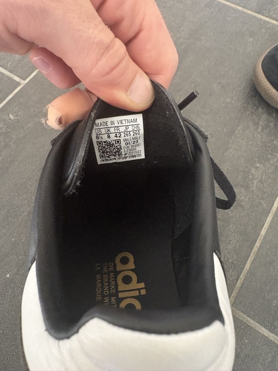 Adidas Scarpe da uomo: Adidas Samba, Taille 42, Noir/Blanc – Nuovo (secondo la descrizione) da Zürich venduto da eda_b878 3