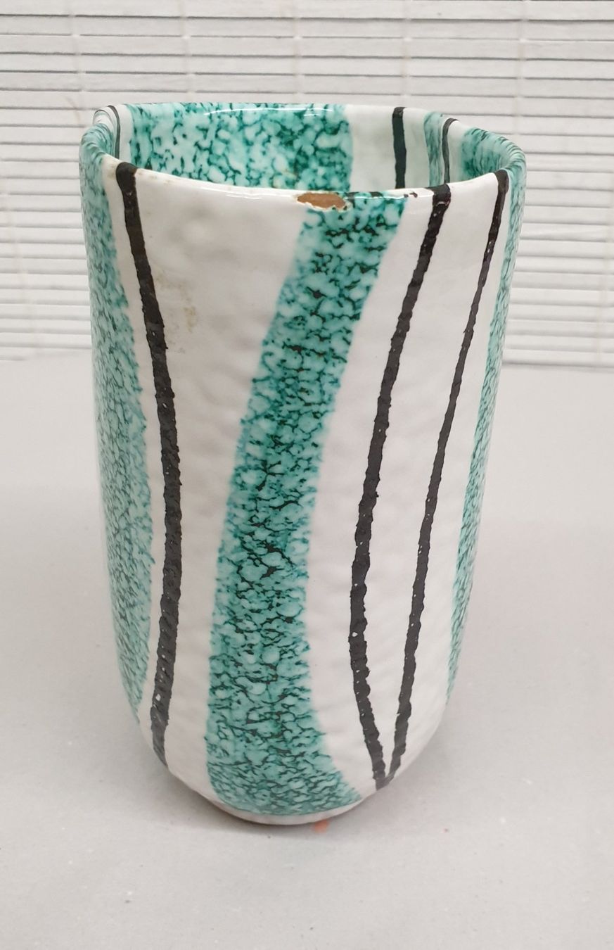 Vasi & Recipienti: Mid Century Keramik Vase Italy – Usato da Emmen venduto da magelan 1