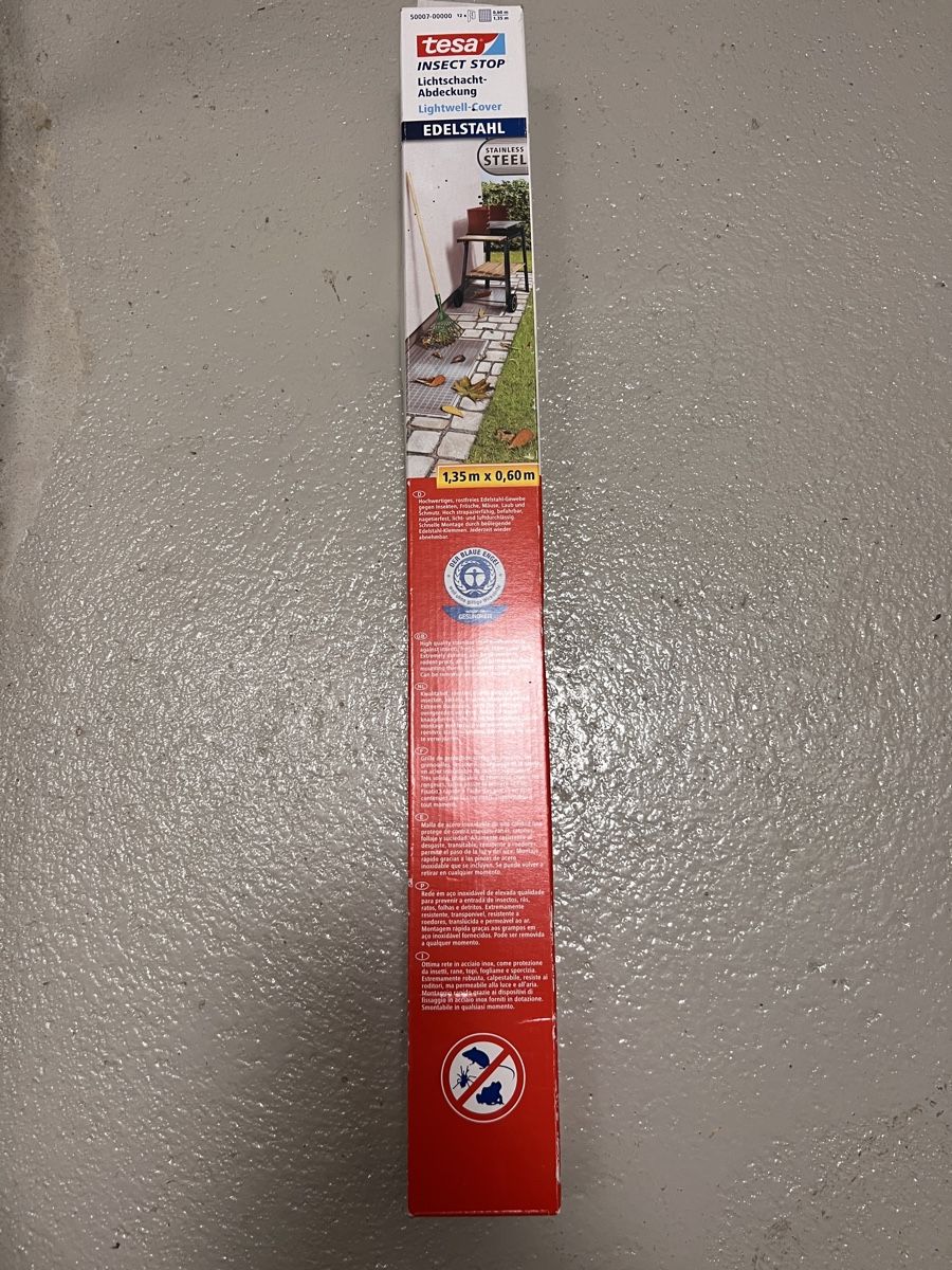 Griglie e Inferriate: Tesa Lichtschachtabdeckung Edelstahl NEU – Nuovo e nell'imballaggio originale da Gipf-Oberfrick venduto da Sonne010203 1