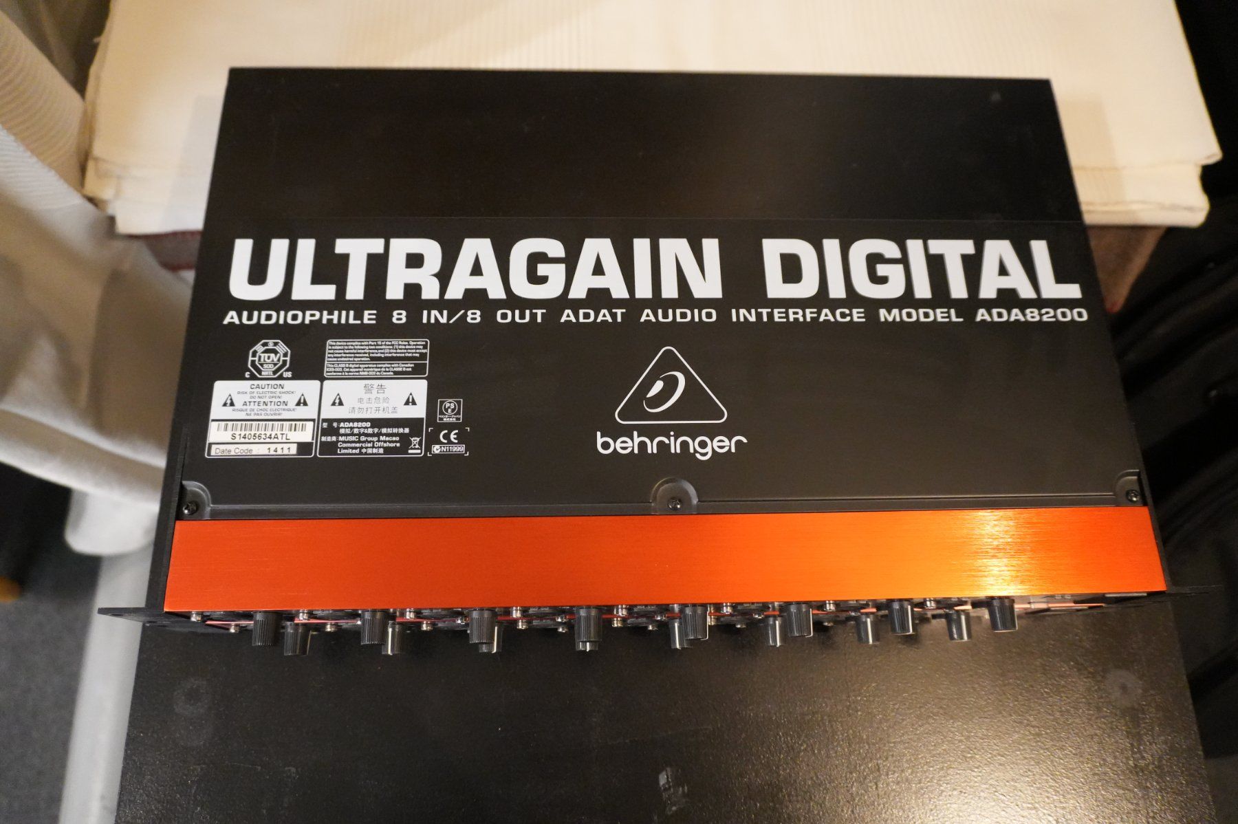 Behringer Attrezzatura per studi di registrazione: Behringer Ultragain Digital ADA8200 – Usato da Ostermundigen venduto da ste-70 1