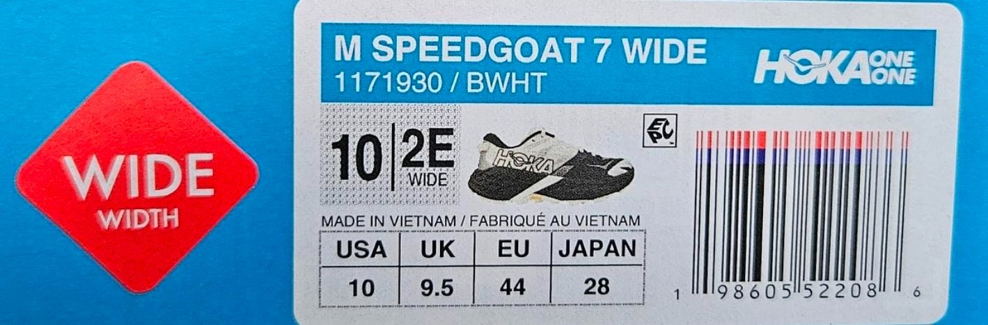 Chaussures hommes: HOKA Trekkingschuhe Speedgoat 7 Wide Gr 44 – D'occasion à Buus par papillon098 4