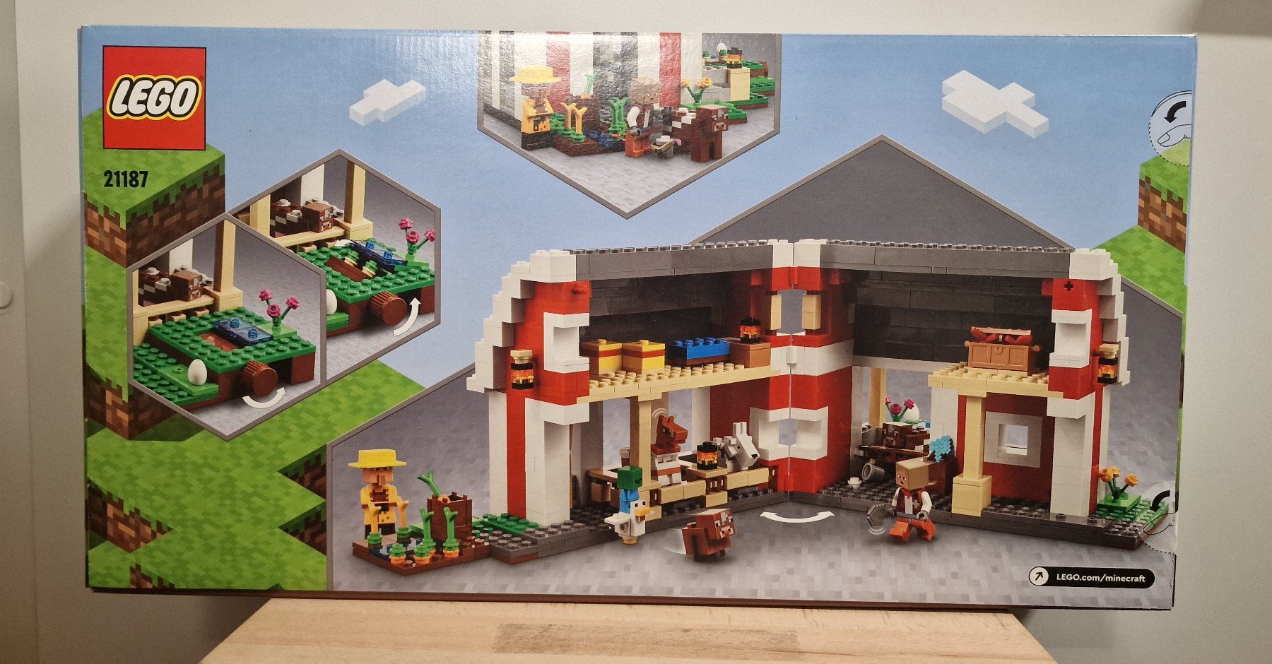 Lego Kit di costruzioni: Lego 21187 Minecraft The Red Barn – Nuovo e nell'imballaggio originale da Echichens venduto da aegis0129 1