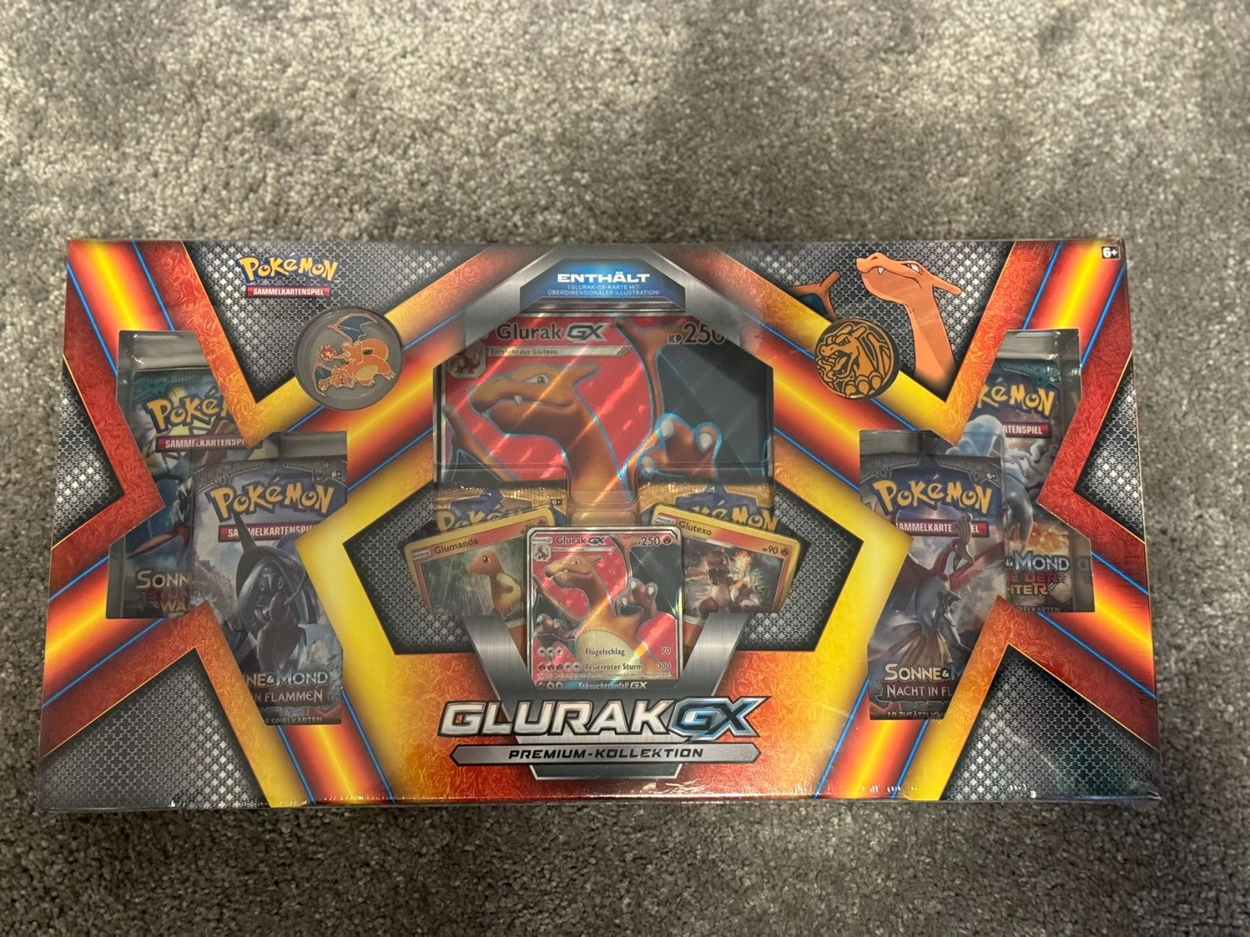 Pokémon Carte collezionabili: Pokemon Charizard GX Premium Kollektion – Nuovo e nell'imballaggio originale da Däniken SO venduto da Joel9191