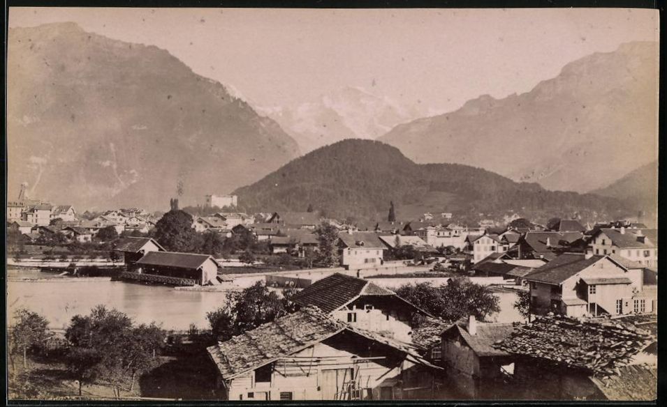Fotografie &  Plakate: Fotografie Interlaken, Blick über die D – Gebraucht aus Berlin von bartko-reher