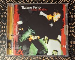 Tiziano Ferro - Rosso Relativo, ITA Pop CD Album 2001