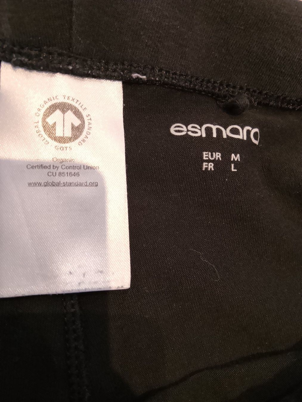 Leggings: Schwarze Leggings Gr. M/L, Bio-Baumwolle – Usato da Bellikon venduto da MellonCollieMitTwint 1