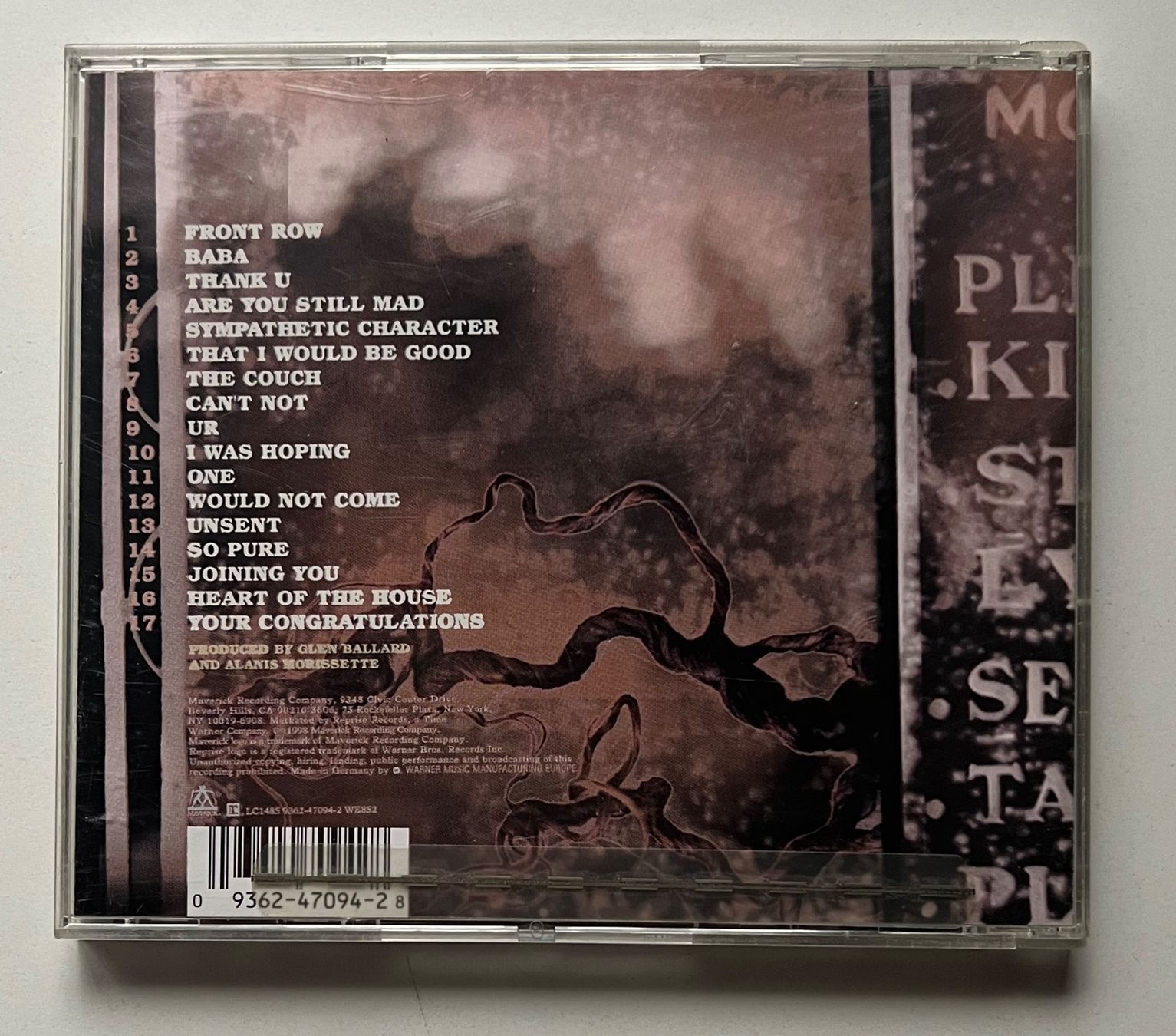 CD: Alanis Morissette / Supposed Former Infatuation Junkie – Usato da Näfels venduto da rottabi 1