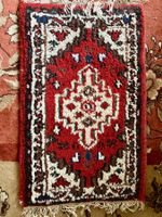 Vintage Orientteppich 1960er HHEC Indien*Tribal *Schurwolle