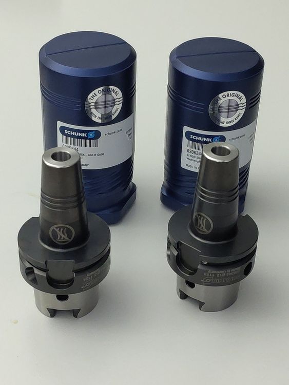 SCHUNK TENDO Slim HSK-A63 12×90 mm – NEU – 2er-Set (Neu (gemäss ...