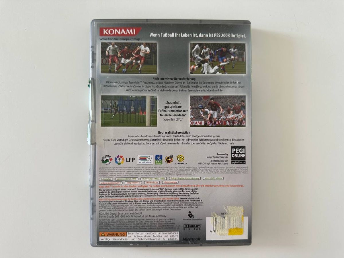 Giochi: Pro Evolution Soccer 8 PES 8 , Xbox 360 – Usato da Couvet venduto da Aura_aura 2