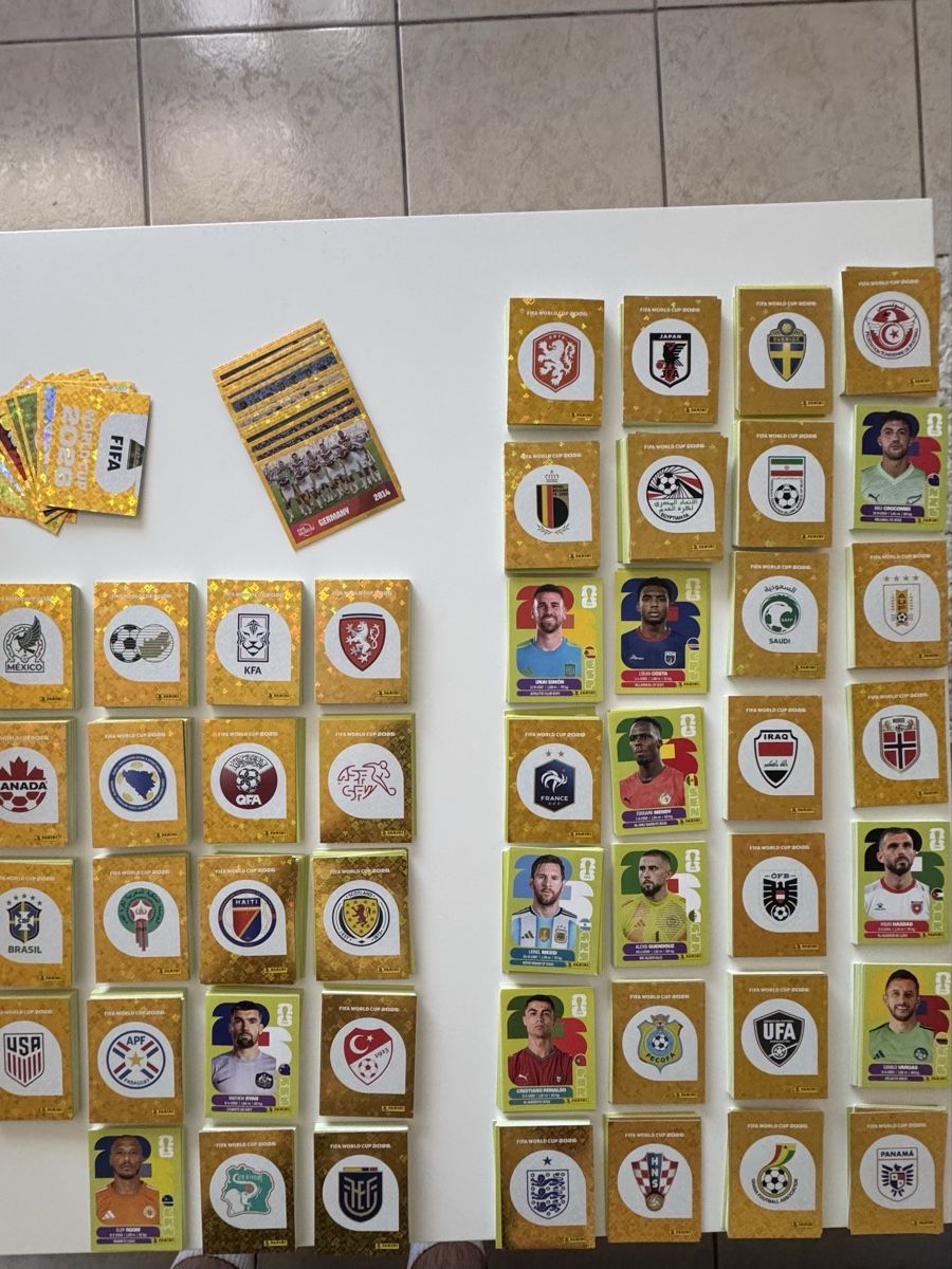 Panini Sammelbilder & Trading cards: Panini stickers WC 2026 1100+ pcs – Neu (gemäss Beschreibung) aus Crans-Montana von Sta7ros 1