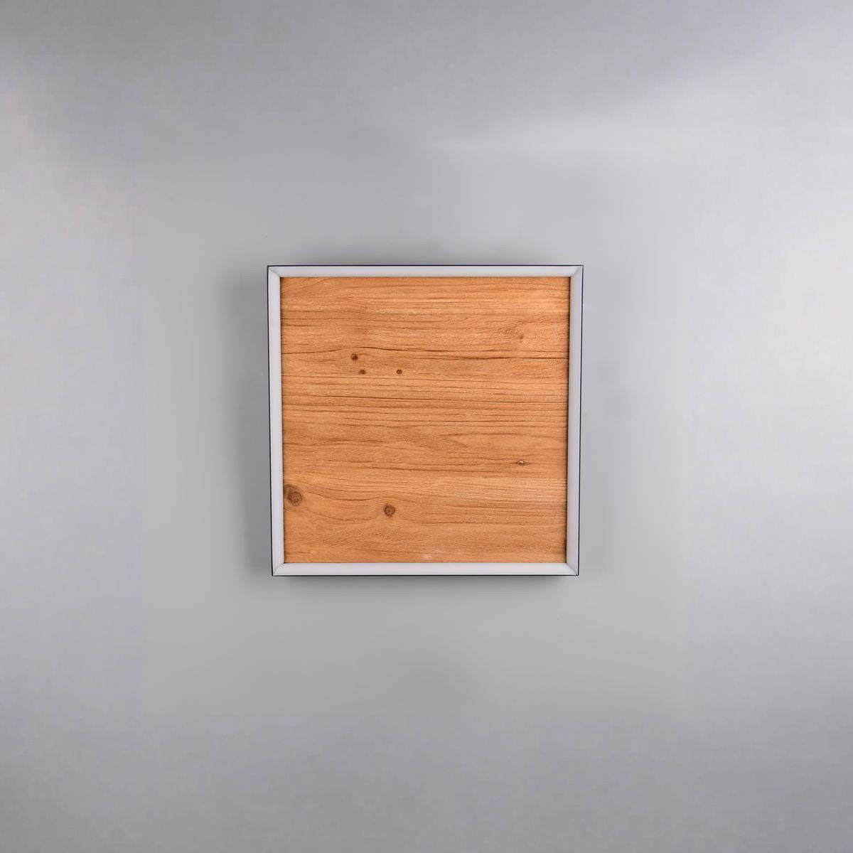 Lampadari & plafoniere: LED Deckenleuchte, Holz, 45 cm x 45 cm – Nuovo (secondo la descrizione) da Kreuzlingen venduto da Smart-Light 2