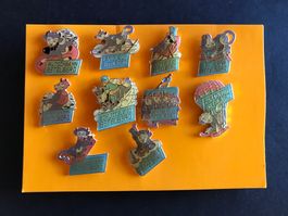 Pin Pins LENK BETELBERG Rutschbahn Snowboard +7 = 10 Stk