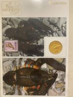 Numisbrief Tiere der Heimat Flusskrebs Silber 999