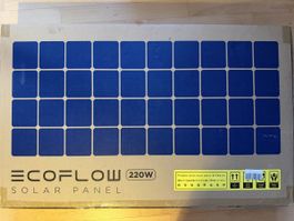 EcoFlow 220W Solarpanel – neu / originalverpackt