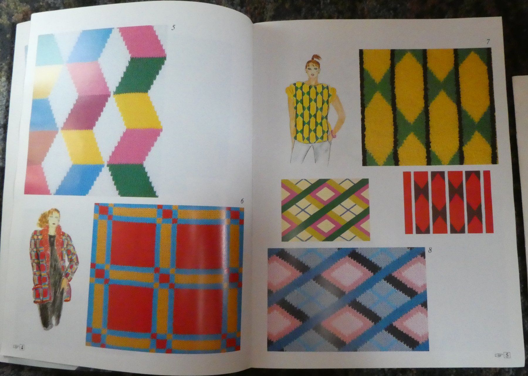Libri: Für Strickmaschine Intarsia Musterbuch – Usato da Siebnen venduto da Ra-la-ra-ol 2