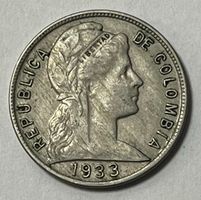 5 Centavos - Colombia - 1933