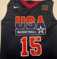Maglia Basket USA Dream Team Magic Johnson Autografata