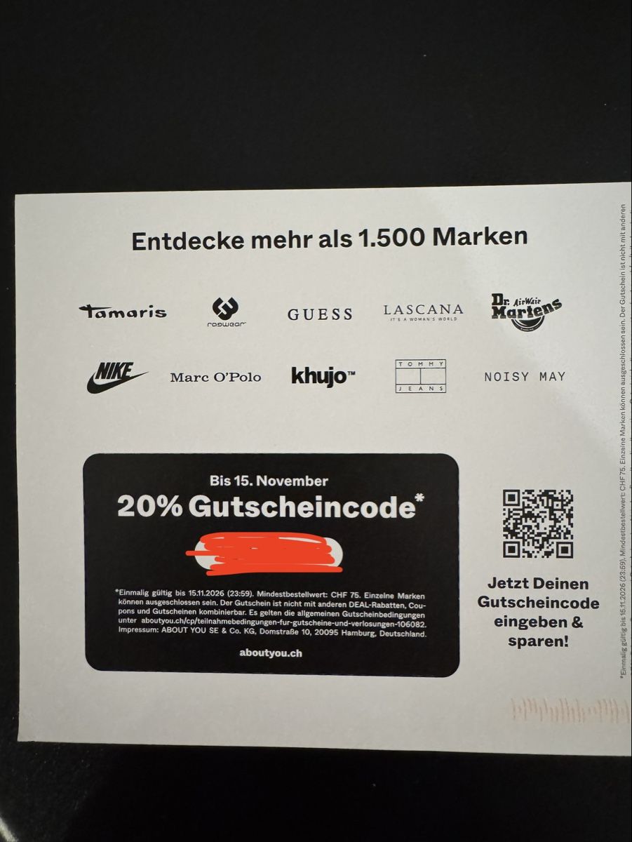 Gutscheine: ABOUT YOU 20% Rabatt – Neu und originalverpackt aus Sins von sum_lv6d 1